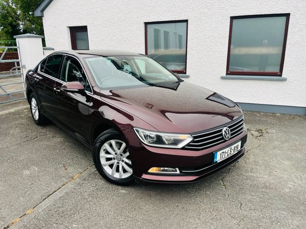 Volkswagen Passat Saloon, Diesel, 2017, Red