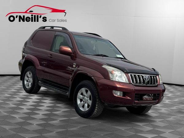 Toyota Land Cruiser SUV, Diesel, 2008, Red
