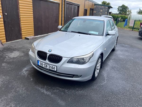 BMW 5-Series Saloon, Diesel, 2008, Silver