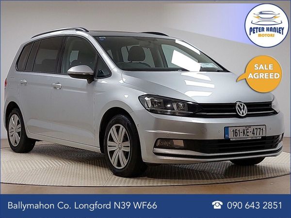 Volkswagen Touran MPV, Diesel, 2016, Silver