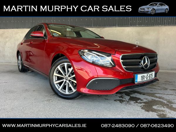 Mercedes-Benz E-Class Saloon, Diesel, 2019, Red