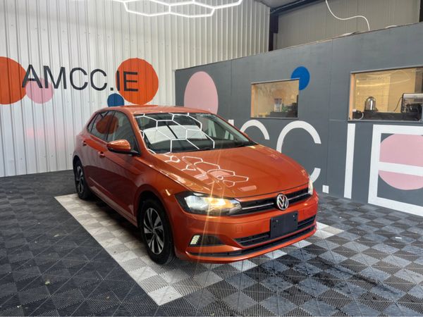 Volkswagen Polo Hatchback, Petrol, 2019, Orange