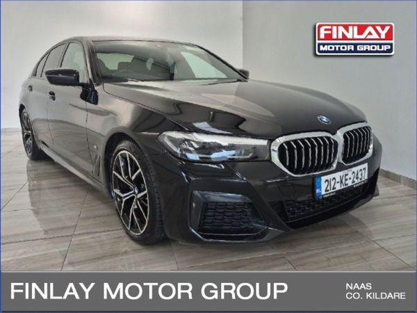 BMW 5-Series Saloon, Diesel, 2021, Black