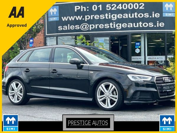 Audi A3 Hatchback, Petrol, 2017, Black