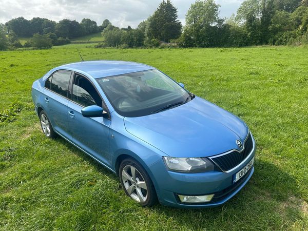 Skoda Rapid Saloon, Diesel, 2013, Blue