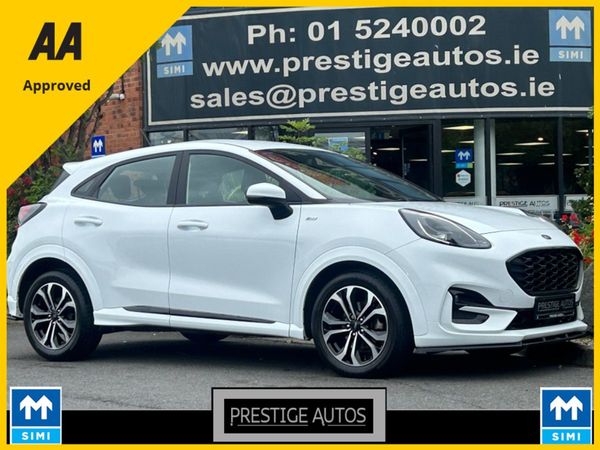 Ford Puma MPV, Petrol Hybrid, 2021, White