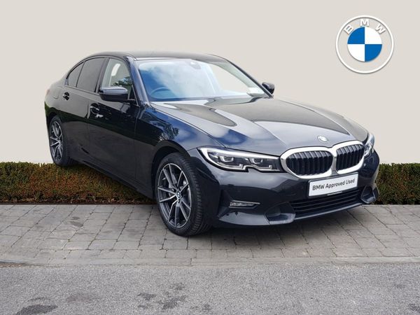 BMW 3-Series Saloon, Petrol Plug-in Hybrid, 2021, Black