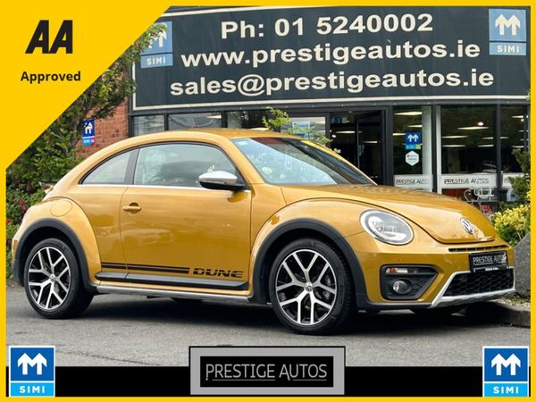 Volkswagen Beetle Hatchback, Petrol, 2016, Gold
