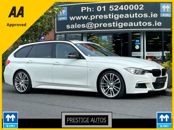 BMW 3-Series Estate, Diesel, 2015, White