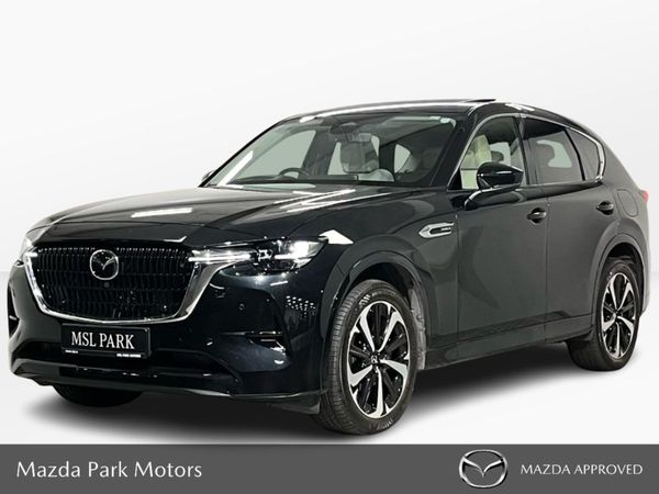 Mazda CX-60 SUV, Petrol Plug-in Hybrid, 2022, Black