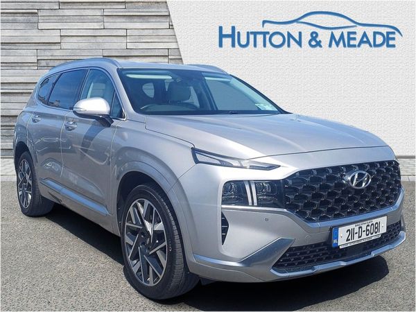 Hyundai Santa Fe SUV, Diesel, 2021, Silver