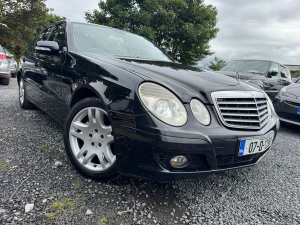 Mercedes-Benz E-Class Saloon, Petrol, 2007, Black