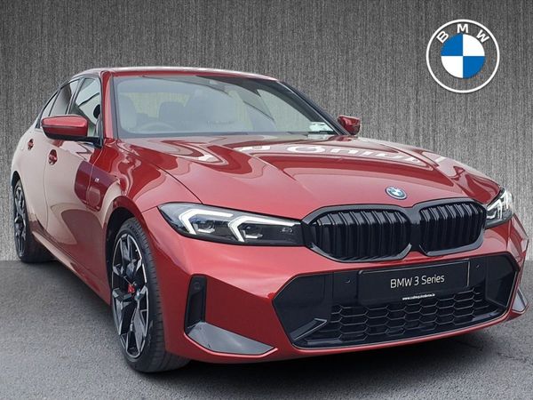 BMW 3-Series Saloon, Petrol Plug-in Hybrid, 2025, Red