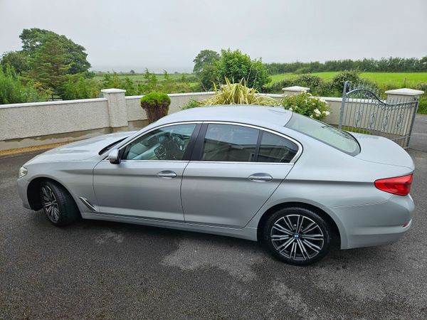 BMW 5-Series Saloon, Diesel, 2018, Grey