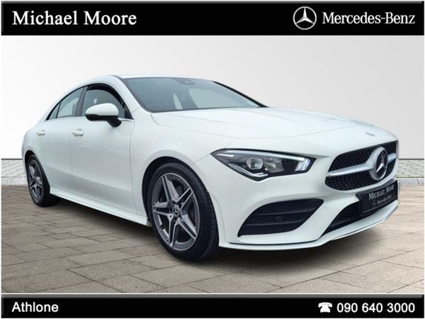 Mercedes-Benz CLA Saloon, Petrol, 2019, White