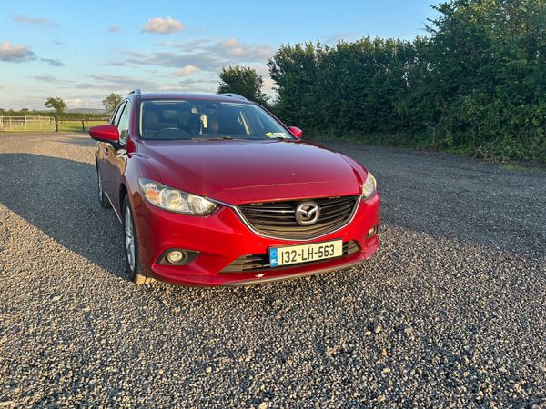 Mazda Mazda6 Estate, Diesel, 2013, Red