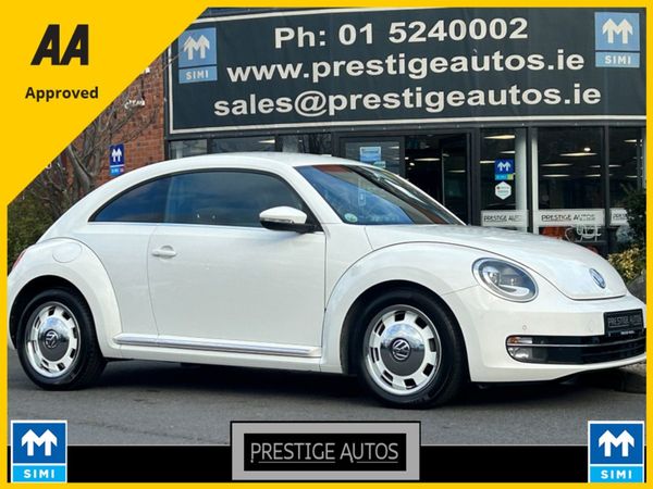 Volkswagen Beetle Hatchback, Petrol, 2014, White