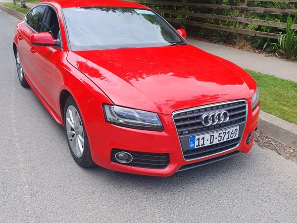 Audi A5 Hatchback, Diesel, 2011, Red