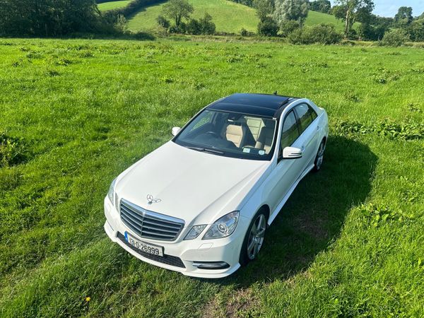 Mercedes-Benz E-Class Saloon, Diesel, 2013, White