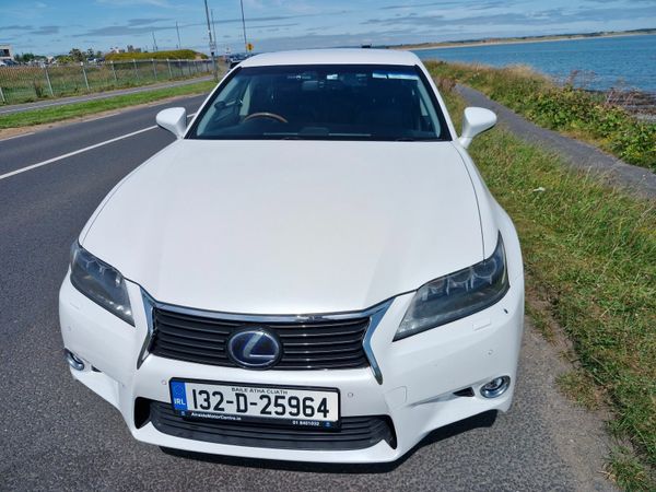 Lexus GS Saloon, Petrol Hybrid, 2013, White