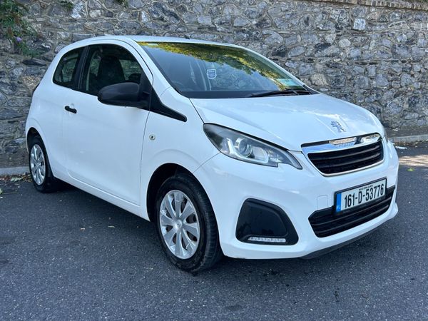 Peugeot 108 Hatchback, Petrol, 2016, White