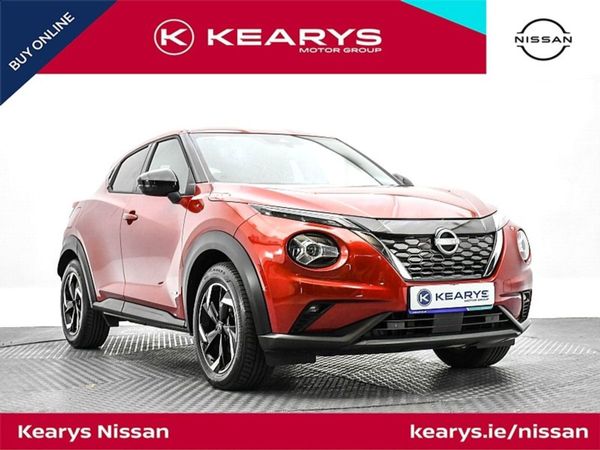 Nissan Juke Crossover, Petrol Hybrid, 2024, Red
