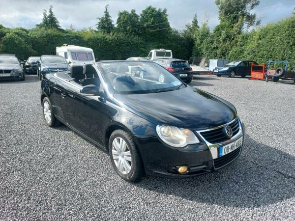 Volkswagen Eos Convertible, Petrol, 2008, Black
