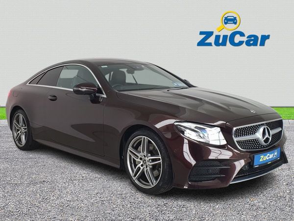 Mercedes-Benz E-Class Coupe, Diesel, 2019, Red