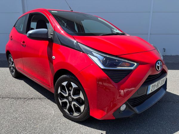 Toyota Aygo Hatchback, Petrol, 2021, Red