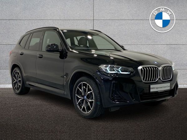 BMW X3 SUV, Petrol Plug-in Hybrid, 2024, Black