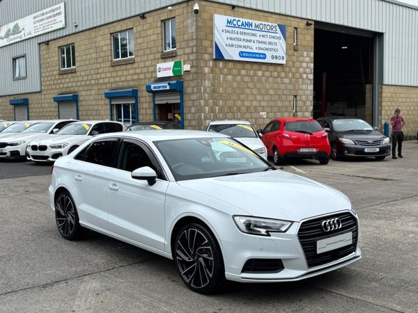 Audi A3 Saloon, Petrol, 2019, White