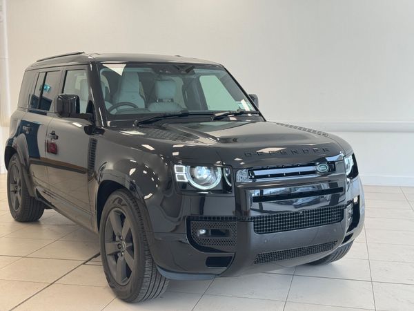 Land Rover Defender SUV, Petrol Plug-in Hybrid, 2025, Black