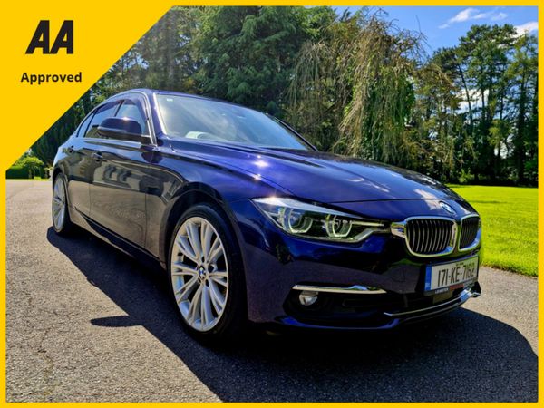 BMW 3-Series Saloon, Petrol Plug-in Hybrid, 2017, Blue