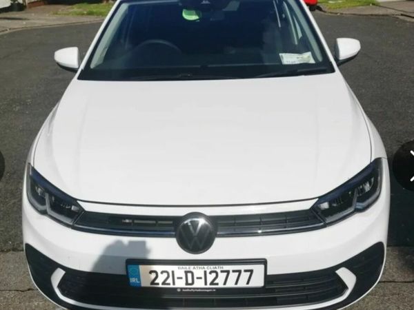 Volkswagen Polo Hatchback, Petrol, 2022, White