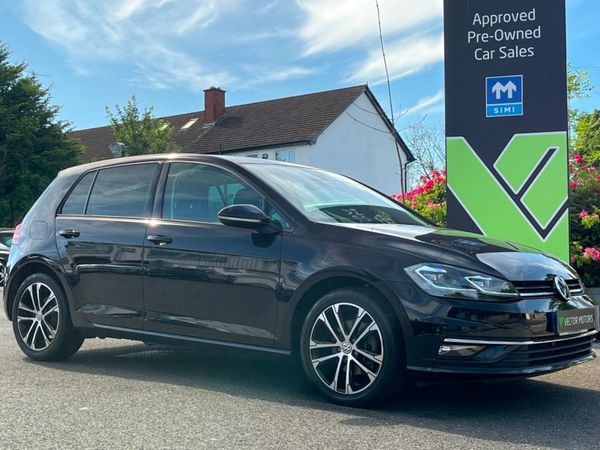 Volkswagen Golf Hatchback, Petrol, 2020, Black