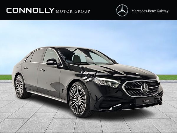 Mercedes-Benz E-Class Saloon, Diesel Plug-in Hybrid, 2025, Black
