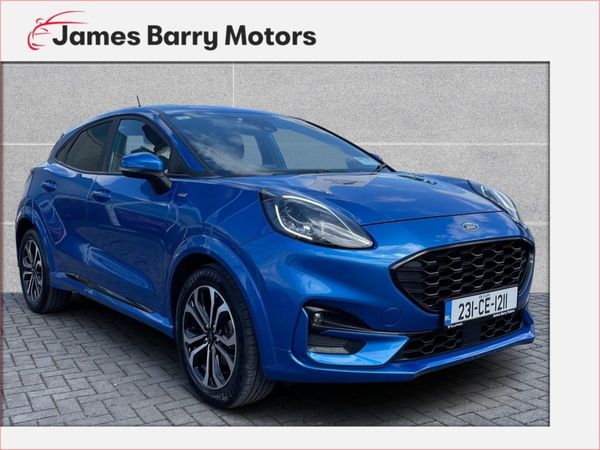 Ford Puma SUV, Petrol Hybrid, 2023, Blue
