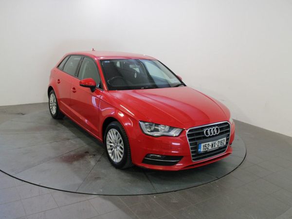 Audi A3 Hatchback, Diesel, 2015, Red