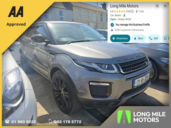 Land Rover Range Rover Evoque SUV, Diesel, 2017, Grey