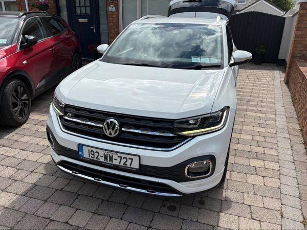 Volkswagen T-Cross SUV, Diesel, 2019, White