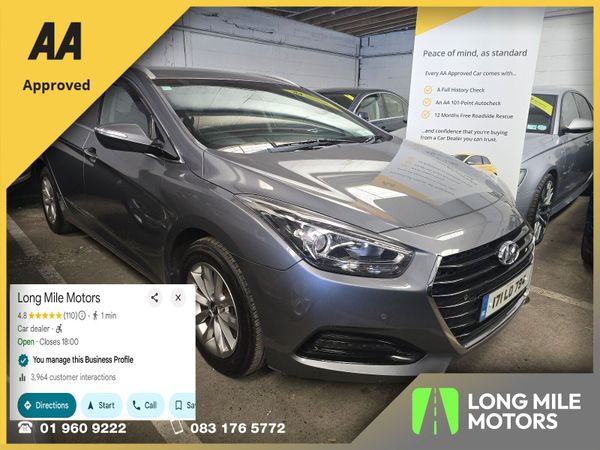 Hyundai i40 Estate, Diesel, 2017, Silver