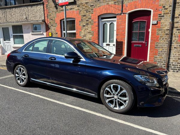 Mercedes-Benz C-Class Saloon, Diesel, 2016, Blue