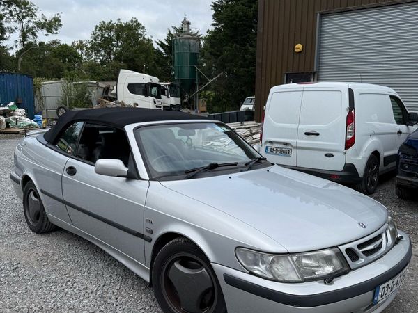 Saab 9-3 Convertible, Petrol, 2003, Silver