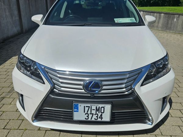 Lexus HS Saloon, Petrol Hybrid, 2017, White