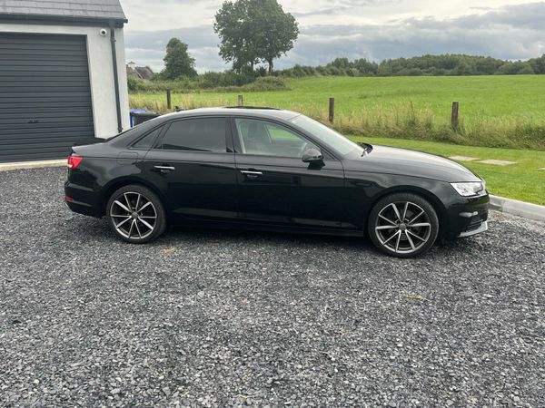 Audi A4 Saloon, Diesel, 2019, Black