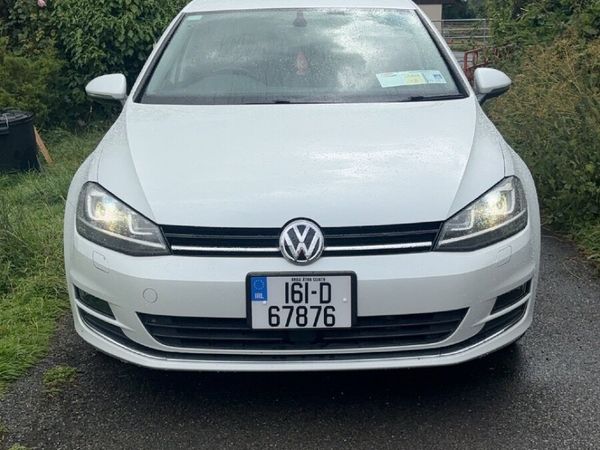 Volkswagen Golf Hatchback, Petrol, 2016, White