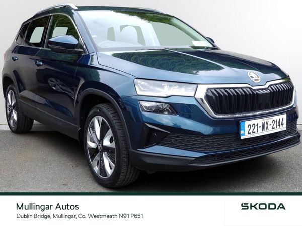 Skoda Karoq Crossover, Diesel, 2022, Blue