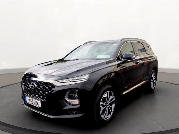 Hyundai Santa Fe SUV, Diesel, 2019, Black