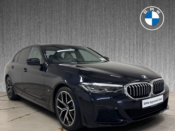 BMW 5-Series Saloon, Diesel, 2022, Black