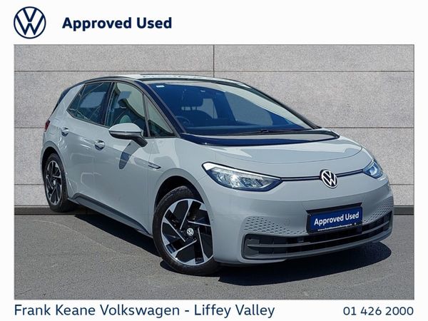 Volkswagen ID.3 Hatchback, Electric, 2022, Grey
